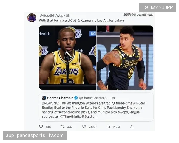 库兹马无球跑位三分效率超比尔拉开进攻空间